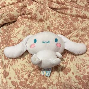 Sanrio White and Pink Stuffed Animal